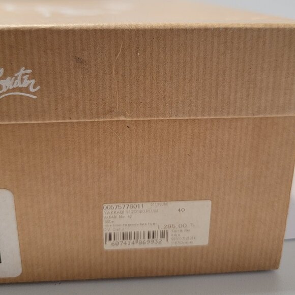 Christian Louboutin purple suede pumps size 40 used from the realreal - Picture 10 of 17